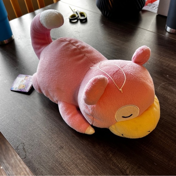 NWT Slowpoke Pokemon Banpresto Bandai Spirits Sleeping Plush 12" Toy Doll - Picture 1 of 7